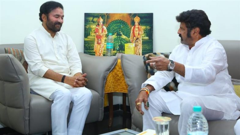 Padma Awards 2025: Union Minister G Kishan Reddy Applauds Nandamuri Balakrishna for Receiving Padma Bhushan (Watch Video)