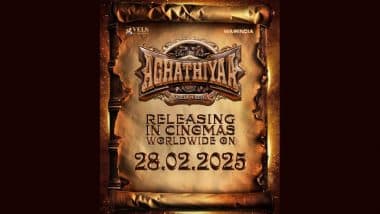 ‘Aghathiyaa’ Gets New Release Date: Jiiva and Raashi Khanna’s Horror Film To Release on February 28, 2025 (View Poster)