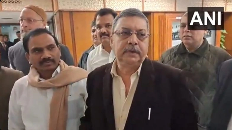 JPC Meeting on Waqf Board Amendment Bill 2024: Opposition Members Suspended From Parliamentary Panel Amid Protests Against Chairman Jagdambika Pal