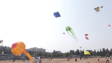 Makar Sankranti 2025: Devotees Across India Celebrate Kite Festival With Faith, Fervor (Watch Videos)