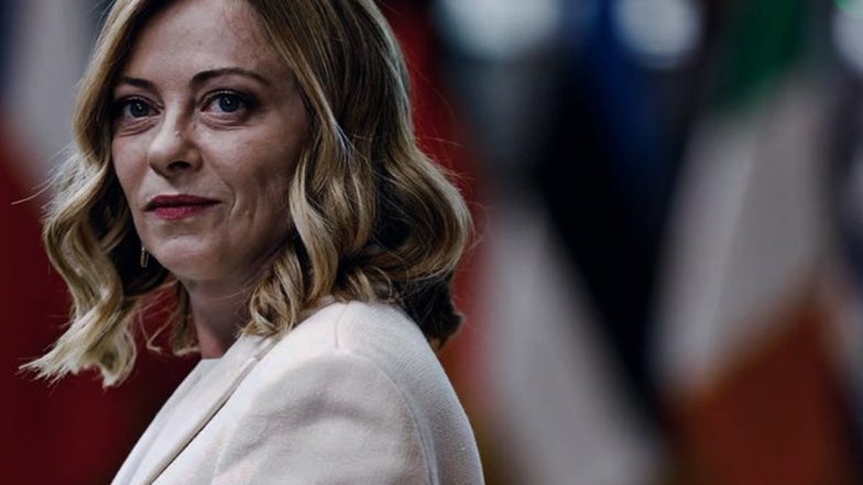 ‘I Cannot Be Blackmailed, Will Not Be Intimidated’: Italian Premier Giorgia Meloni Says She Is Being Investigated for Repatriating Libyan Warlord Ossama Anjiem