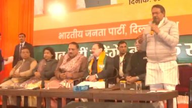 Delhi Assembly Elections 2025: BJP Chief JP Nadda Chairs Election Management Committee Meeting To Discuss Poll Strategy (Watch Video)