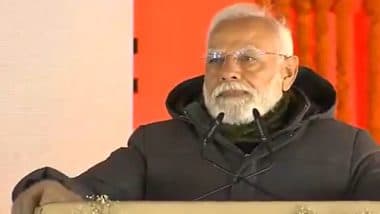 Jammu and Kashmir Is Crown of India, Roadblocks in Its Progress To Be Removed, Says PM Narendra Modi (Watch Video)