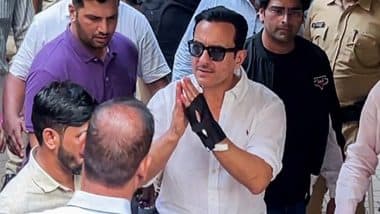 Saif Ali Khan Stabbing Case: Mumbai Police Records Actor’s Statement at Satguru Sharan Residence in Bandra