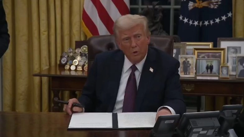 Donald Trump Signs Executive Order to Withdraw US from Paris Climate Accord