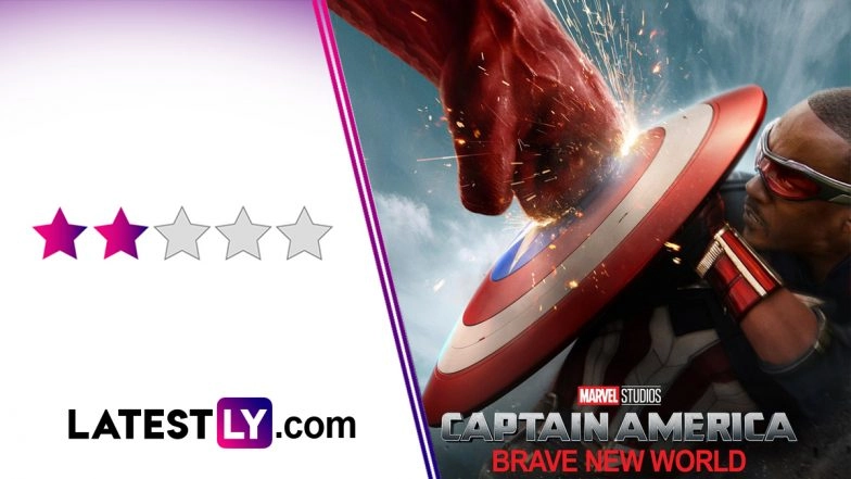 &lsquo;Captain America: Brave New World&rsquo; Movie Review: Anthony Mackie Carries This Serviceable Marvel Flick That Neither Feels &lsquo;New&rsquo; Nor &lsquo;Brave&rsquo; (LatestLY Exclusive)