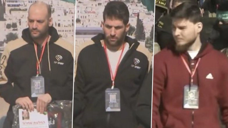3 Hostages Are With Israeli Forces After Hamas Released Them to Red Cross in Gaza