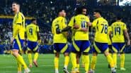 Al-Nassr 4-0 Al Wasl, AFC Champions League 2024-25: Cristiano Ronaldo Scores Brace, Ali Alhassan and Mohammed Al-Fatil Score as Stefano Pioli’s Side Registers Dominant Win