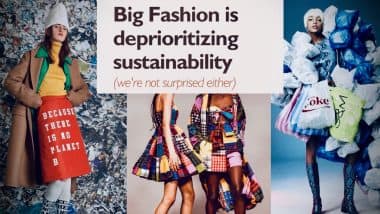 Are Fashion Corporations Deprioritizing Sustainable Development Efforts?