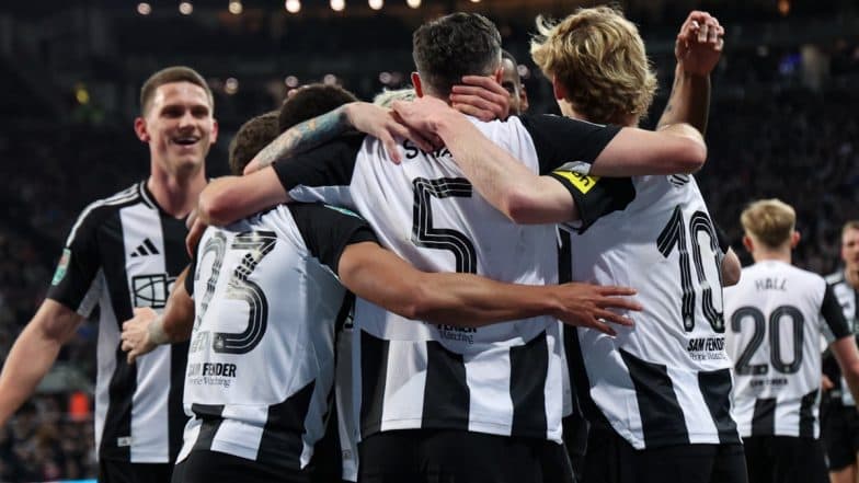 Newcastle United 2-0 Arsenal, Carabao Cup 2024-25: Jacob Murphy, Anthony Gordon Score as Toons Advance to Final With Moral Boosting Win