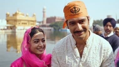 Vicky Kaushal and Rashmika Mandanna Seek Blessings at Golden Temple Ahead of 'Chhaava' Release (View Pics)