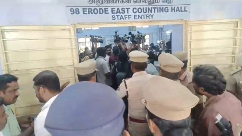 Tamil Nadu By-Election Results 2025: Counting of Votes for Erode East Bypoll Begins