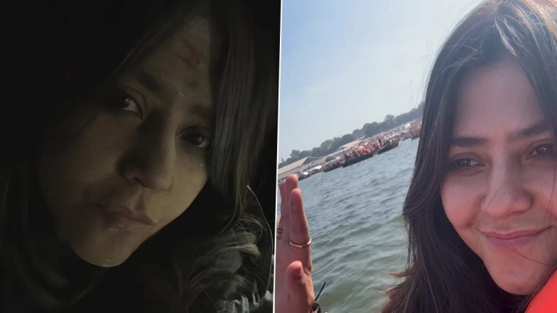 Maha Kumbh 2025: Ektaa Kapoor Takes Holy Dip in Prayagraj, Shares Glimpses on Instagram