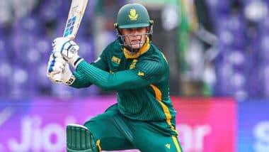 Ryan Rickelton Completes His Maiden Century in One-Day International Cricket, Achieves Feat During AFG vs SA ICC Champions Trophy 2025 Match