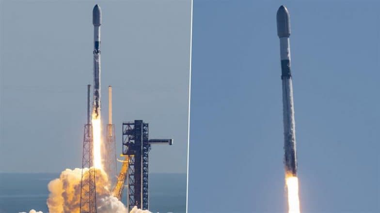 SpaceX’s Falcon 9 Rocket Launches 21 Starlink Satellites to Low-Earth Orbit From Florida