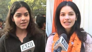 Parvesh Verma’s Daughters Trisha Verma and Sanidhi Verma Elated Over Their Father’s Win From New Delhi Seat, Say ‘People Did Not Let Lies Win’ (Watch Video)