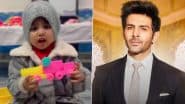 Little Girl Singing 'Ami Je Tomar 3.0' From ‘Bhool Bhulaiyaa 3’ Leaves Kartik Aaryan Impressed! Actor Shares Video, Calls It 'Pure Love' (Watch)