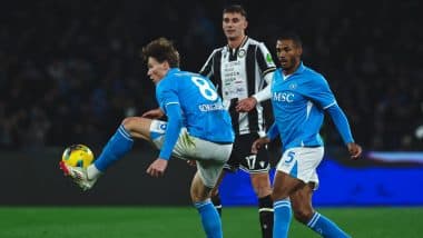 League Leaders Napoli Held 1–1 by Udinese; Inter Milan Face Fiorentina To Close Gap on Serie A 2024–25 Points Table