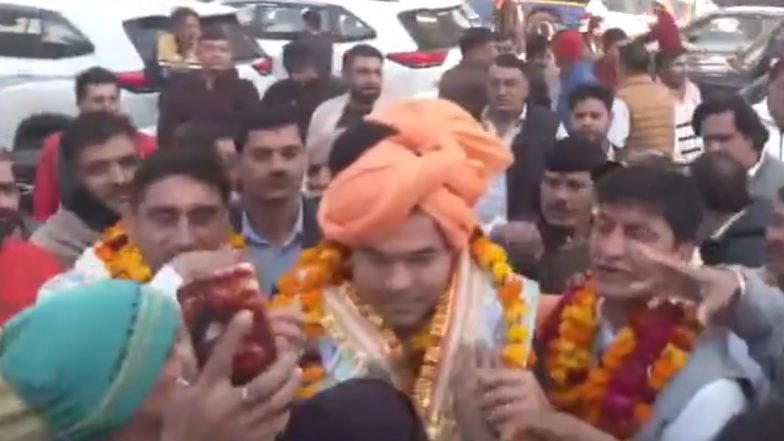 Parvesh Verma Visits Native Place Mundka After Big Win, Thanks PM Narendra Modi and BJP for Giving Him Opportunity To Contest From New Delhi Seat Against Arvind Kejriwal