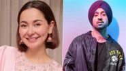 &lsquo;Sardaar Ji 3&prime;: Is Pakistani Actress Hania Aamir Making Her Pollywood Debut Alongside Diljit Dosanjh? Actors&rsquo; Latest Insta Posts Raise Speculations