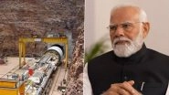 Tunnel Collapse in Telangana: PM Narendra Modi Speaks to CM Revanth Reddy on Rescue Measures After Roof of Srisailam Left Bank Canal Tunnel Project Collapses in Nagarkurnool