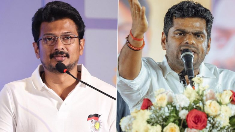 Udhayanidhi Stalin vs K Annamalai: Amid War of Words, BJP Leader Accepts Tamil Nadu Deputy CM’s Challenge To Enter Anna Salai