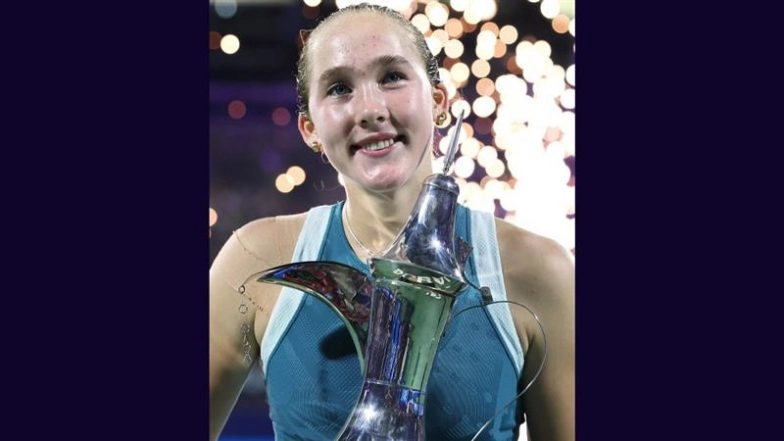 Mirra Andreeva Becomes Youngest Player to Win WTA 1000 Tournament Winning Dubai Championships 2025