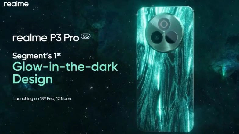 Realme P3 Pro 5G Will Be Segment’s 1st Glow-in-the-Dark Design Smartphone