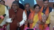 Rekha Gupta Chosen BJP Legislature Party Leader, First-Time MLA Set To Become Delhi’s 4th Woman CM (Watch Video)