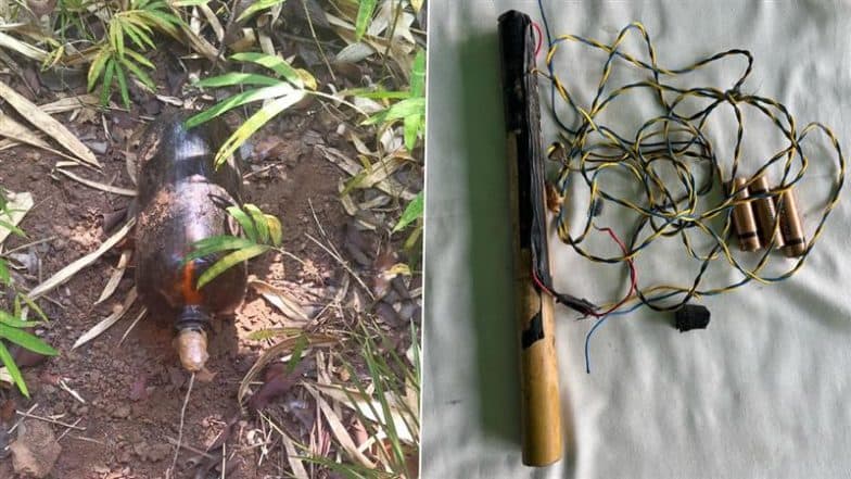 Chhattisgarh: CRPF Neutralizes Pressure IED Hidden in Beer Bottle by Maoists in Bijapur (See Pics)