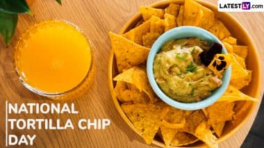 Happy  National Tortilla Chip Day 2025 Greetings To Celebrate the Snack 