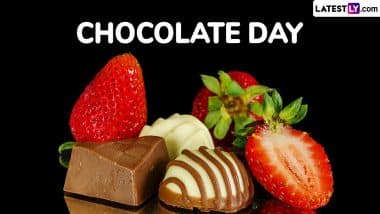 Chocolate Day 2025 Messages and Wishes: Share Greetings, Images, HD Wallpapers and Quotes That Are As Sweet as a Bar of Chocolate With Your Loved Ones