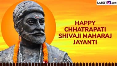 Chhatrapati Shivaji Maharaj Jayanti 2025 Images and Shiv Jayanti HD Wallpapers for Free Download Online: WhatsApp Status Messages, Greetings, Quotes and Photos To Share With Family and Friends