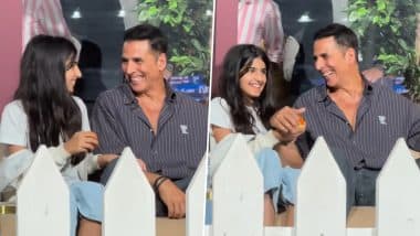 ‘Mini Twinkle’: Netizens React As Akshay Kumar’s 11-Year-Old Daughter Makes Rare Appearance With Her Dad at ISPL 2025 Finale in Mumbai (Watch Video)