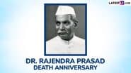 Dr Rajendra Prasad Death Anniversary 2025: Remembering the First President of Independent India To Honour His Inspirational Legacy (Watch Video)