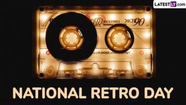 National Retro Day 2025 in the US: Know Date, Aim and Significance of the Day That Celebrates the Styles of the Past