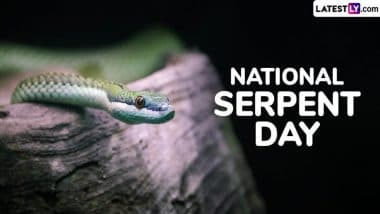 National Serpent Day 2025 Date in the United States: Know Aim and Significance of the Day That Highlights the Importance of Snakes in the Ecosystem