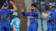 Rashid Khan Becomes Top Wicket-Taker in T20 History, Achieves Feat During Mi Cape Town vs Paarl Royals SA20 2025 Qualifier One Clash