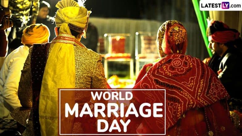 World Marriage Day 2025 Date, History & Significance: Know About the Day That Honours the Bond Between Spouses and the Importance of Marriage in Society