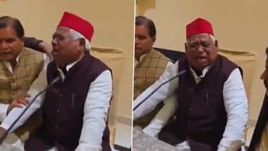 Dalit Girl Rape-Murder in Ayodhya: Samajwadi Party MP Awadhesh Prasad Breaks Down After Unclothed Body of Girl Found in Uttar Pradesh, Says ‘Would Resign if Justice Not Served’ (Watch Video)