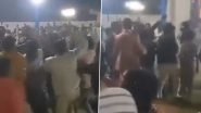 Fight Over Rasgulla in Firozabad Wedding: Viral Video Shows Guests Exchanging Kicks and Punches During Brawl for Sweet, UP Police Respond
