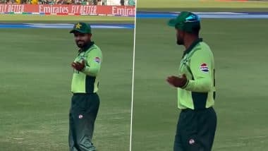 Babar Azam Does Bhangra, Gestures Fans To Play Dhol in Stands During PAK vs NZ ICC Champions Trophy 2025 Tournament Opener in Karachi; Video Surfaces