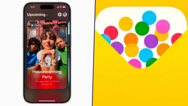 Apple Invites: Tech Giant Introduces New App for iPhone Users To Create Custom Invitations for Any Occasion