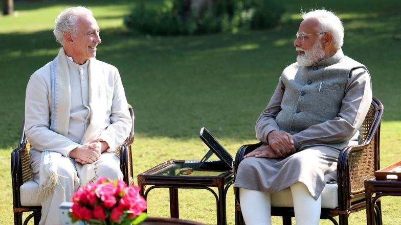 Vedic Scholar Tony Nader Lauded by PM Modi for His Passion for Indian Culture and Spirituality