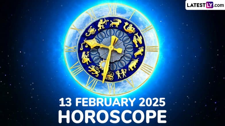 13 February 2025 Horoscope: What Is the Zodiac Sign of People Celebrating Birthday Today? Know the Sun Sign, Lucky Colour and Number Prediction