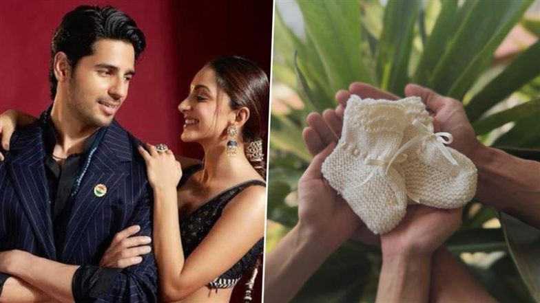 Kiara Advani and Sidharth Malhotra Announce Pregnancy With Cute Photo on Insta, Write ‘Greatest Gift of Our Lives Coming Soon’ (View Post)