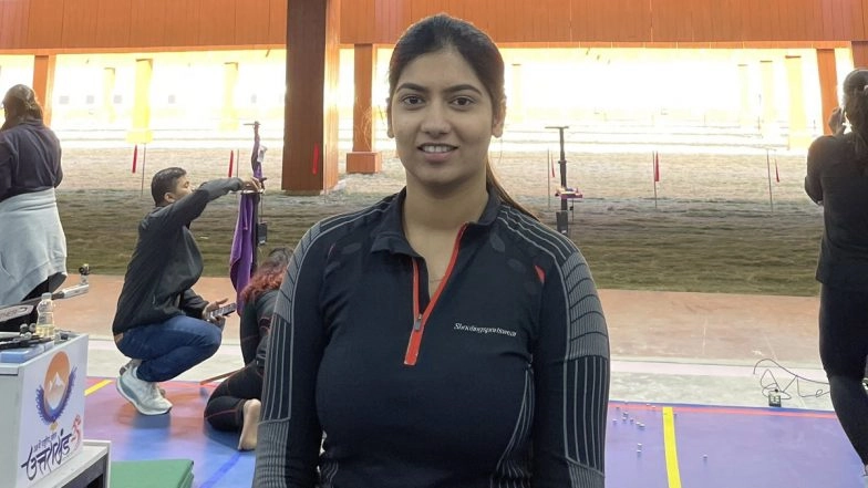 National Games 2025: Ashi Chouksey Smashes National Record in Women’s 50m Rifle 3 Positions    