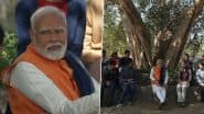 PM Narendra Modi Interacts With Students Ahead of Delhi Election, Alleges AAP Government Promotes ‘Guaranteed Passers’ After Class 9 (Watch Video)