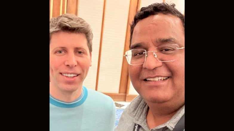 ‘Sam Bhai’: Paytm CEO Vijay Shekhar Sharma Reacts to His Photo With OpenAI CEO Sam Altman During India Visit