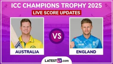 Australia Cricket National Team vs England National Team ICC Champions Trophy 2025 Live